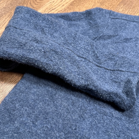 Patagonia Woolie Chore Coat Wool Blend Blue Button Jacket Mens Medium - Picture 7 of 13